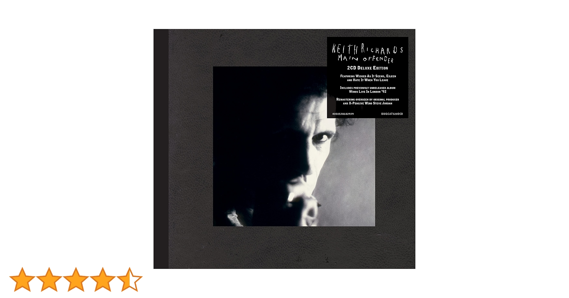 新品 限定 BOXキース・リチャーズ メイン・オフェンダー デラックス MAIN OFFENDER [2CD DELUXE EDITION]/KEITH RICHARDS/キース
